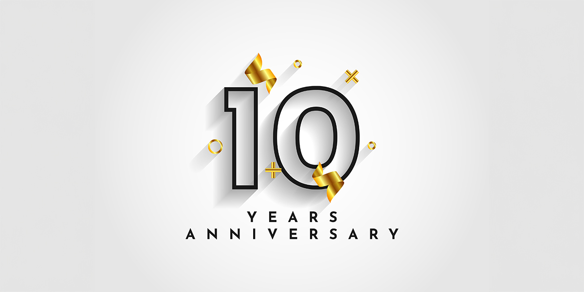 創業10年の節目